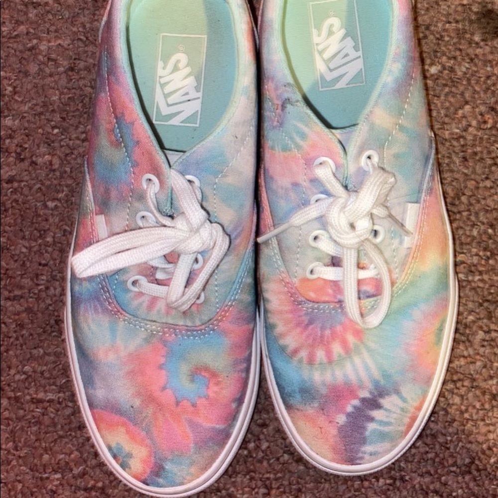 Tie Dye Vans